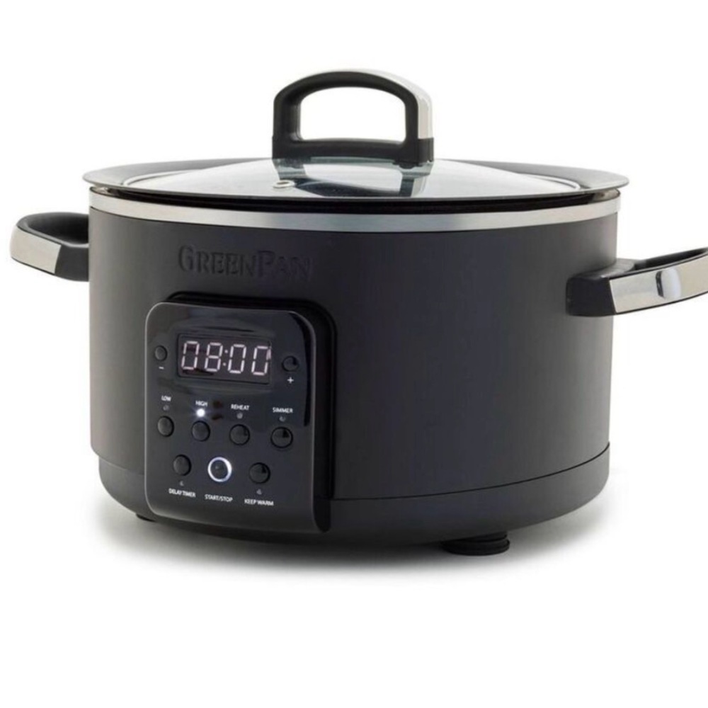 New Green Pan 4 Qt Slow Cooker PFAS Free